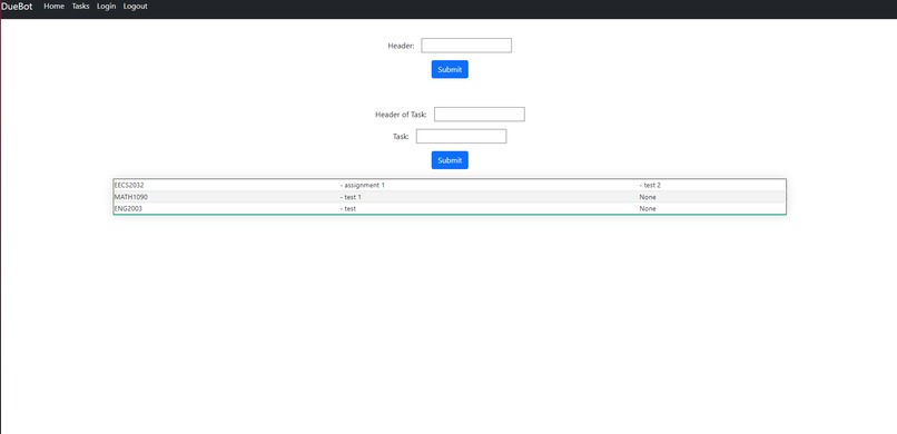 DueBot – screenshot 4