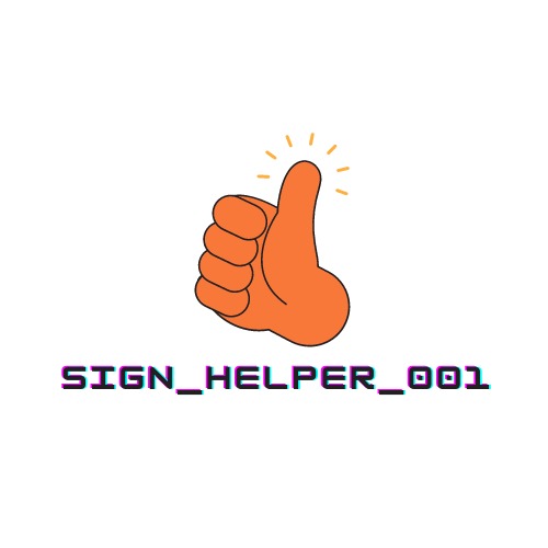 SIGN_HELPER_001 – screenshot 1