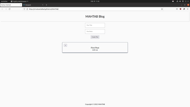 MAHTAB – screenshot 1