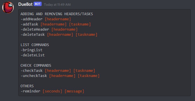 DueBot – screenshot 7