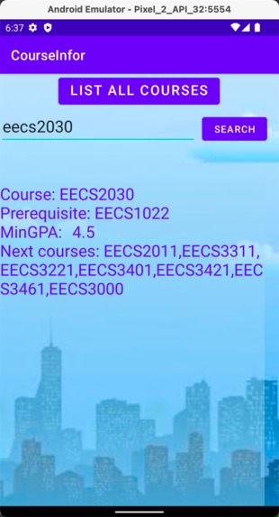 Course Planner – screenshot 2
