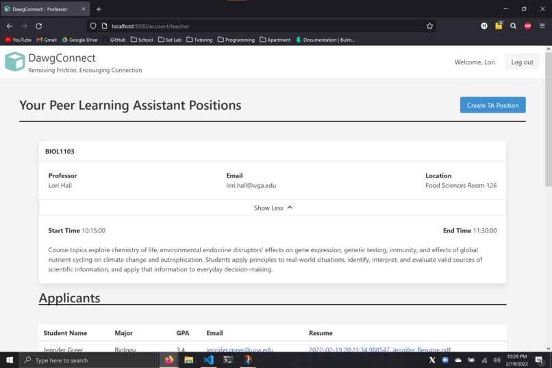 DawgConnect – screenshot 4