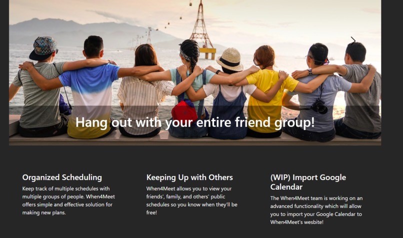 When4Meet – screenshot 1