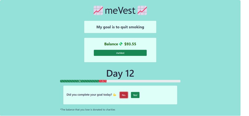 meVest – screenshot 1