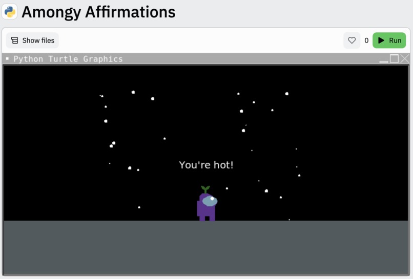 Amongy Affirmations – screenshot 1
