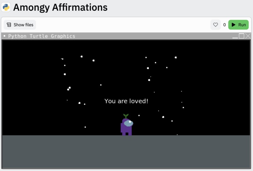 Amongy Affirmations – screenshot 2