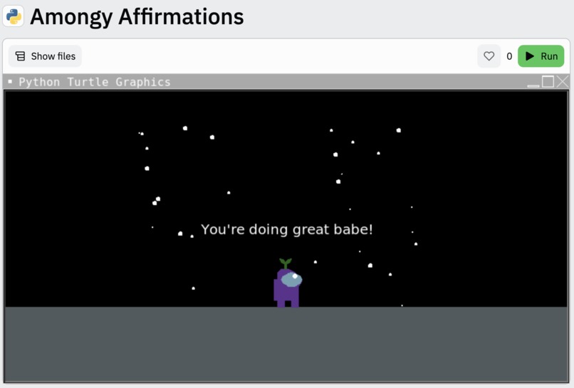 Amongy Affirmations – screenshot 4