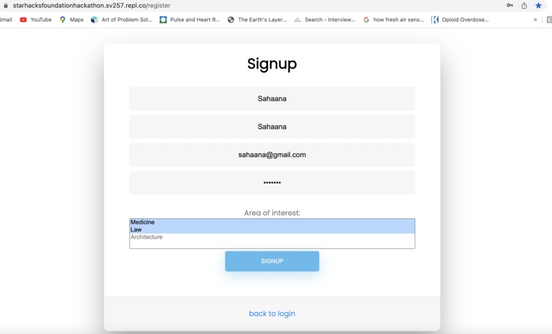Team 3 - Helpagram - Women for Women  – screenshot 2