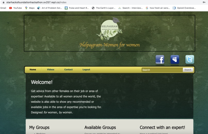 Team 3 - Helpagram - Women for Women  – screenshot 4