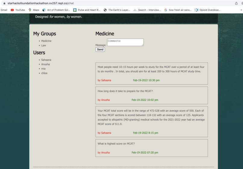 Team 3 - Helpagram - Women for Women  – screenshot 7