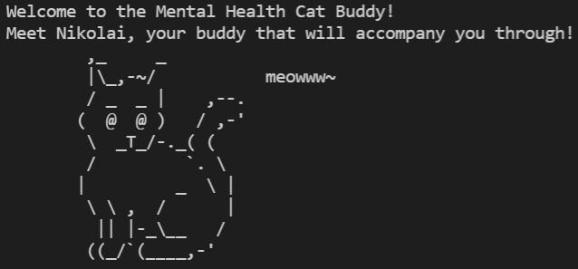 Mental Health Cat Buddy – screenshot 1