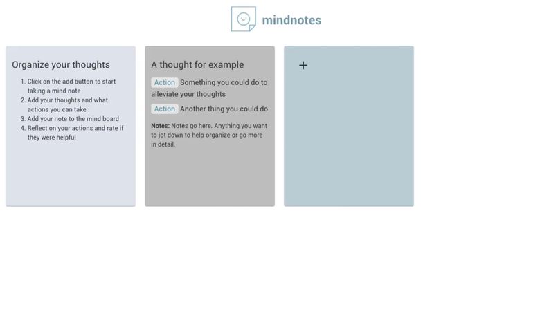 mindnotes – screenshot 2