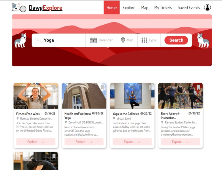 DawgExplore – screenshot 3