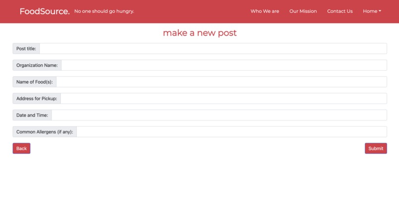 FoodSource – screenshot 2