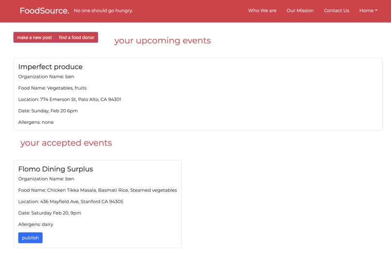 FoodSource – screenshot 3
