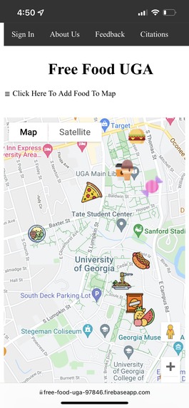 Free Food UGA – screenshot 5