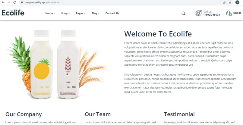 B2B E-Commerce Shopping Website  – screenshot 1