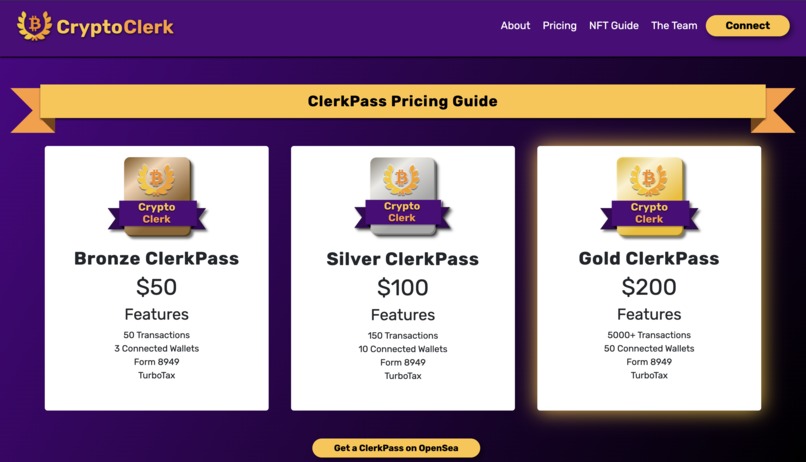 CryptoClerk – screenshot 2