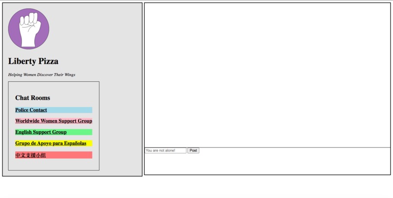 Liberty Pizza - Team 22 – screenshot 1