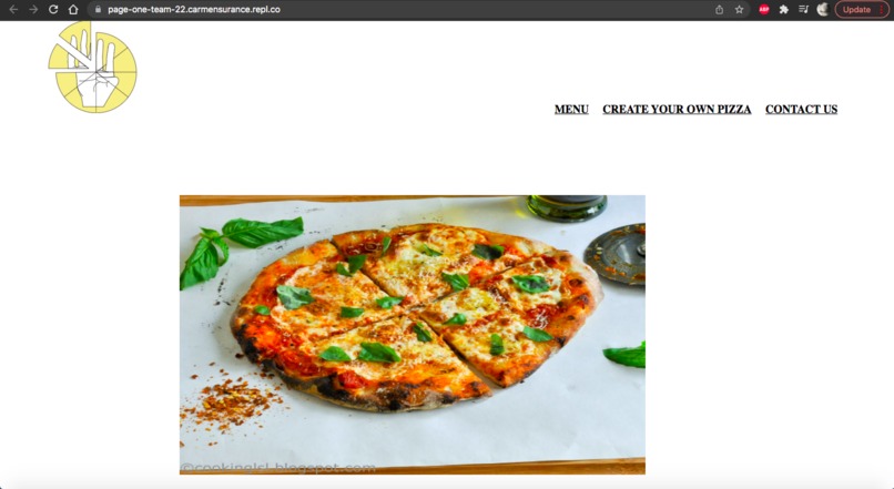 Liberty Pizza - Team 22 – screenshot 2