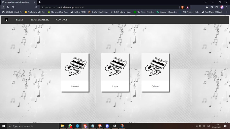 musicwhilestudy – screenshot 2