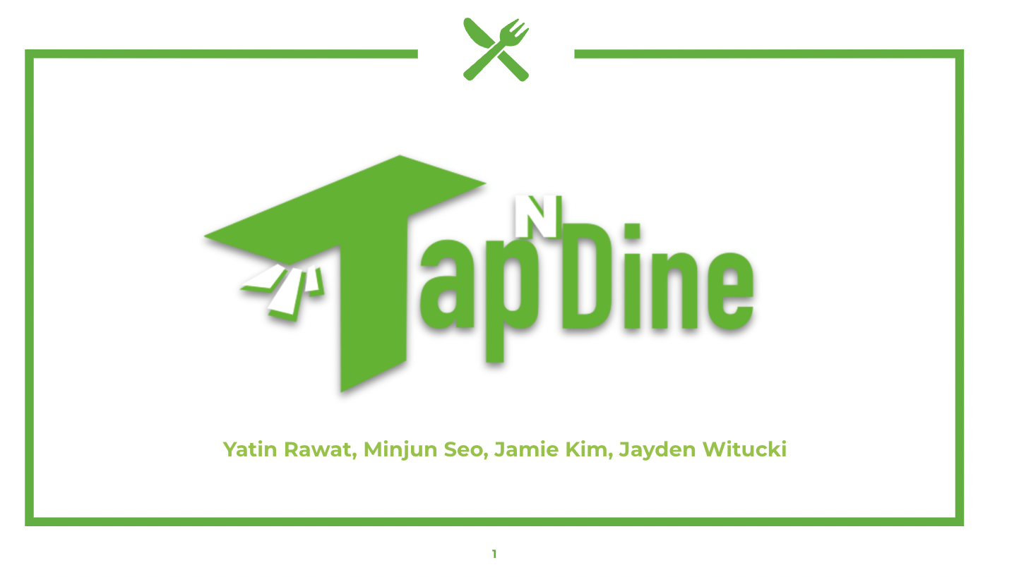 TapNDine Devpost