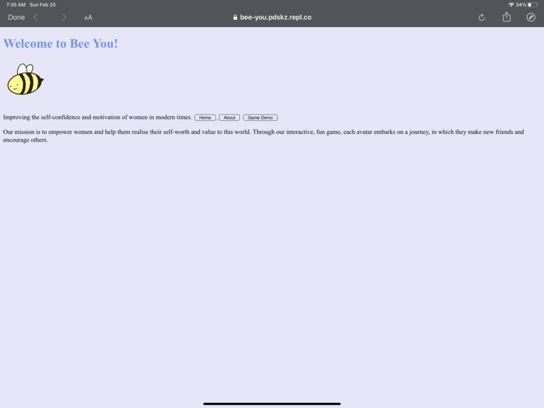Team 5 - Bee You – screenshot 1