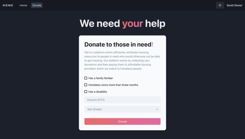 HOME – screenshot 2