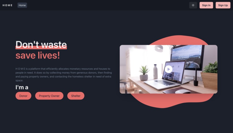 HOME – screenshot 1