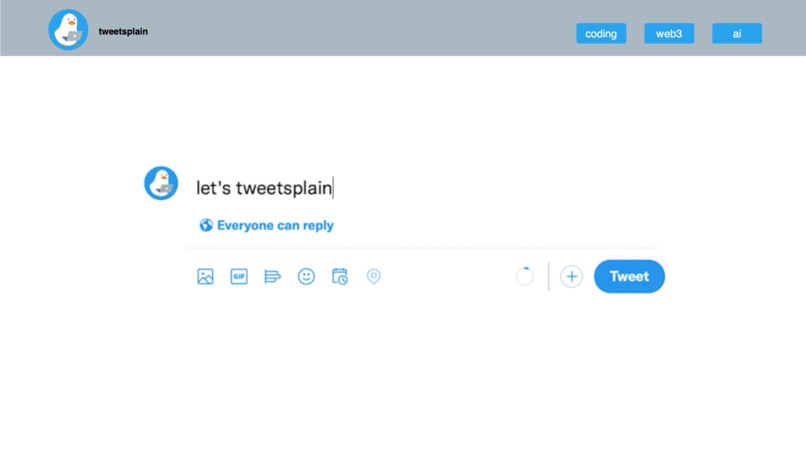 tweetsplain – screenshot 2