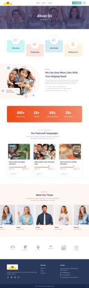 Corruption free fundraising platform for free Education – screenshot 1