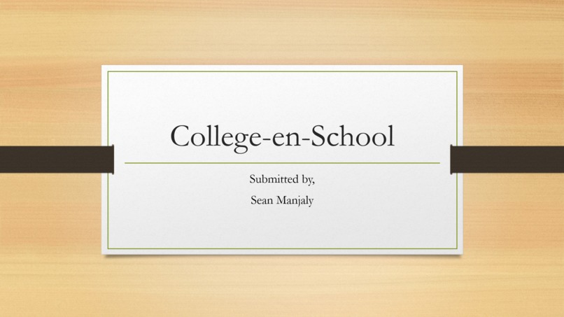 College-en-School – screenshot 1