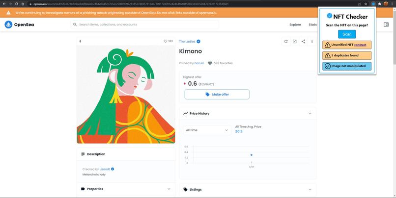 CheckTheNFT – screenshot 5