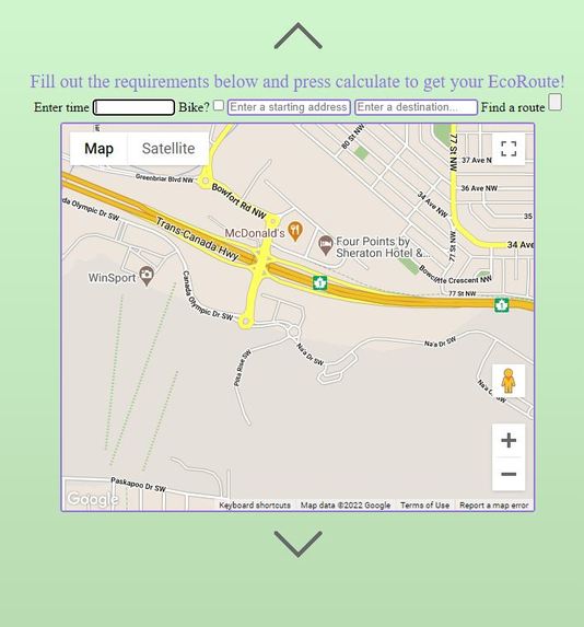 EcoRoute – screenshot 3