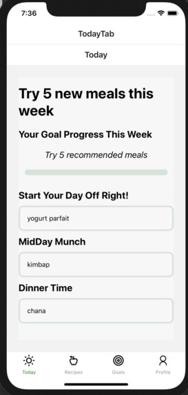 MoodyFood – screenshot 1