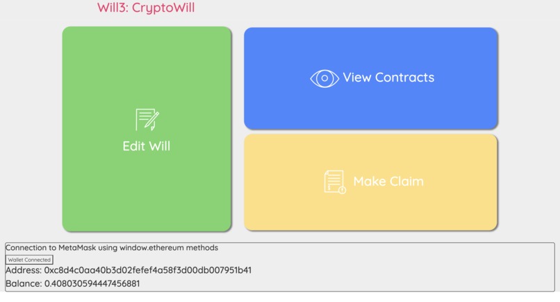 Will3 – screenshot 1