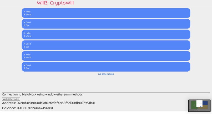 Will3 – screenshot 3