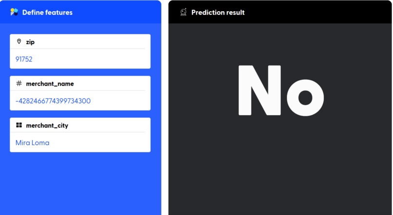 Fraud Detection – screenshot 1