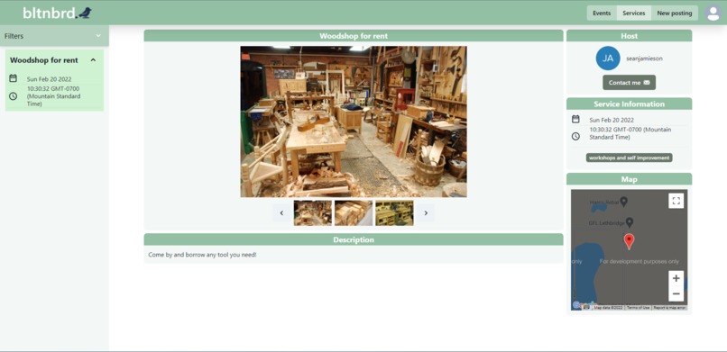 bltnbrd – screenshot 1