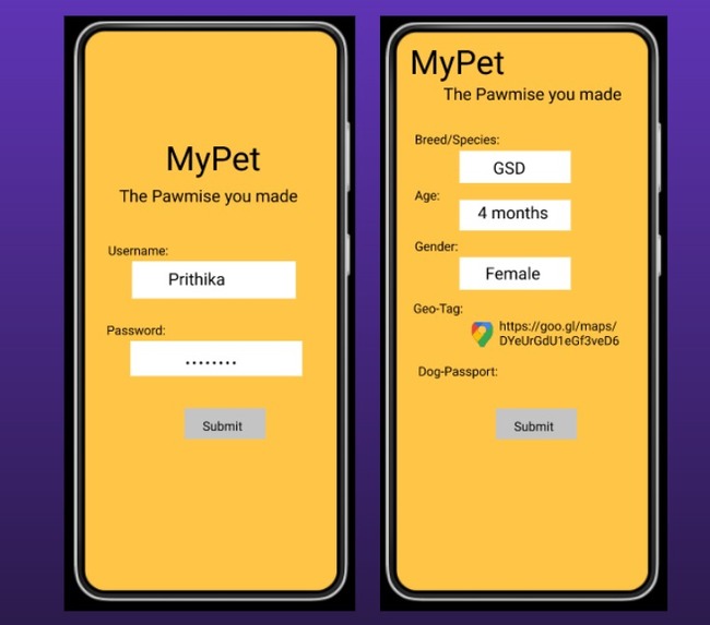 MyPet – screenshot 1