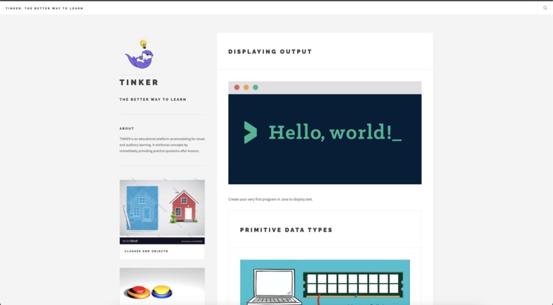 TINKER – screenshot 1