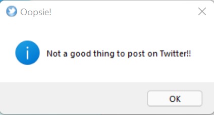 Tweet Moderator – screenshot 3