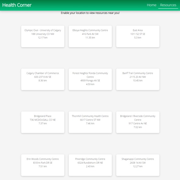 Health Corner – screenshot 2