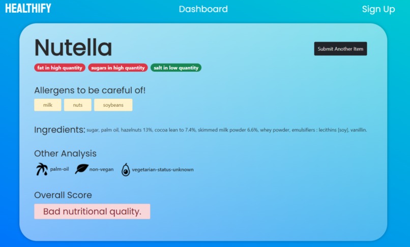 Healthify – screenshot 3