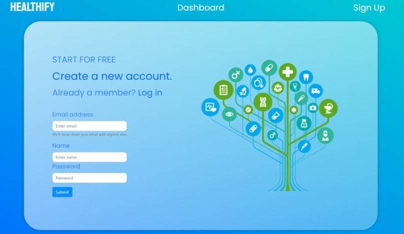Healthify – screenshot 1