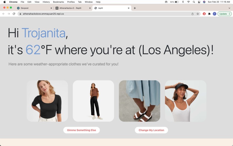WeatherWear – screenshot 4