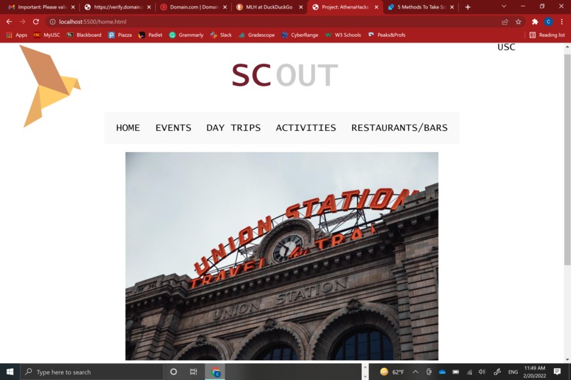 SCout – screenshot 1