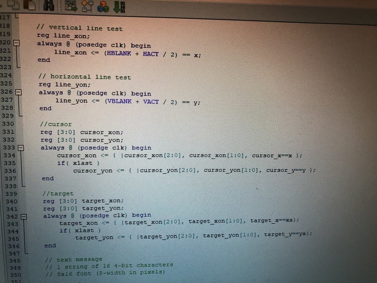 FPGA-Based Polar Coord Game – screenshot 1