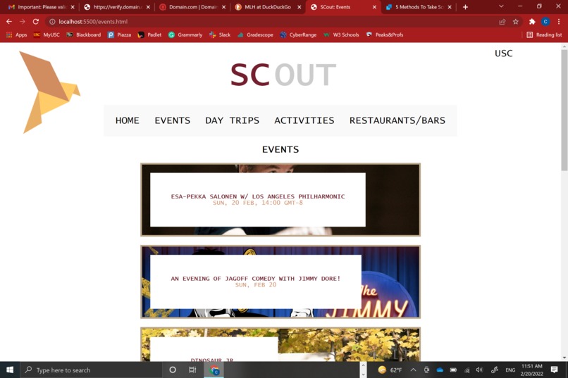 SCout – screenshot 2