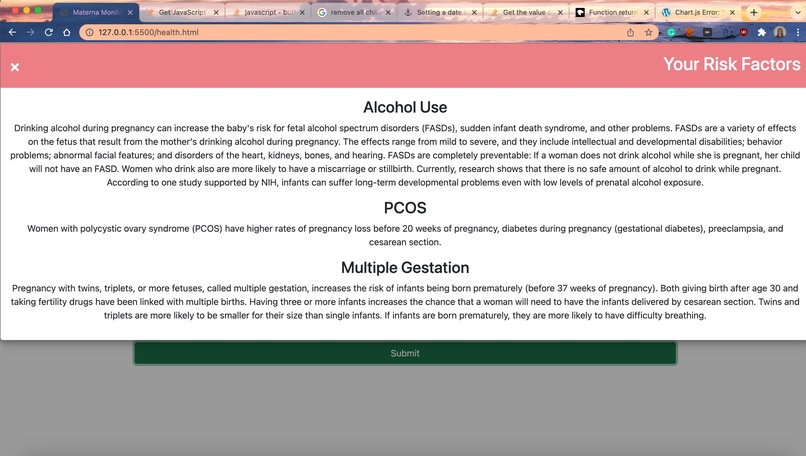 MaternaMonitor – screenshot 18